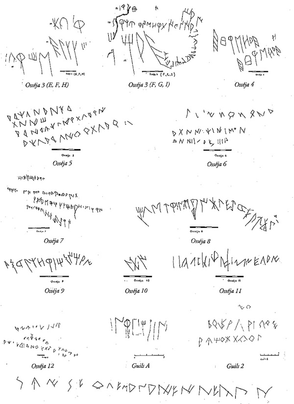 inscriptions rupestres
